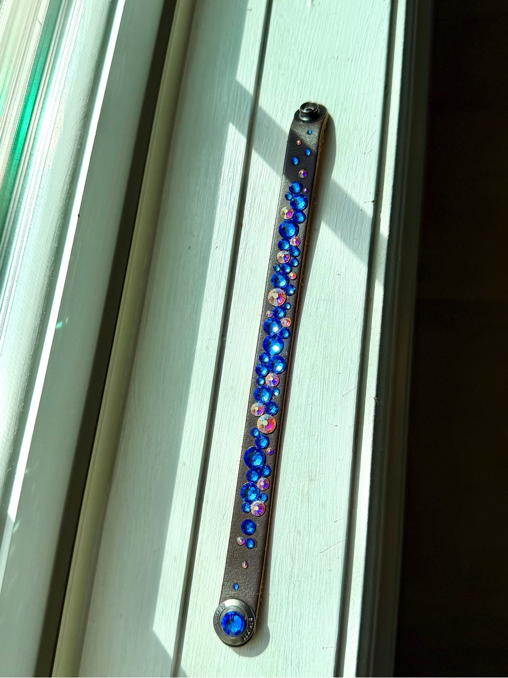 Swarovski Rhinestone Bracelet - ROYAL BLUE